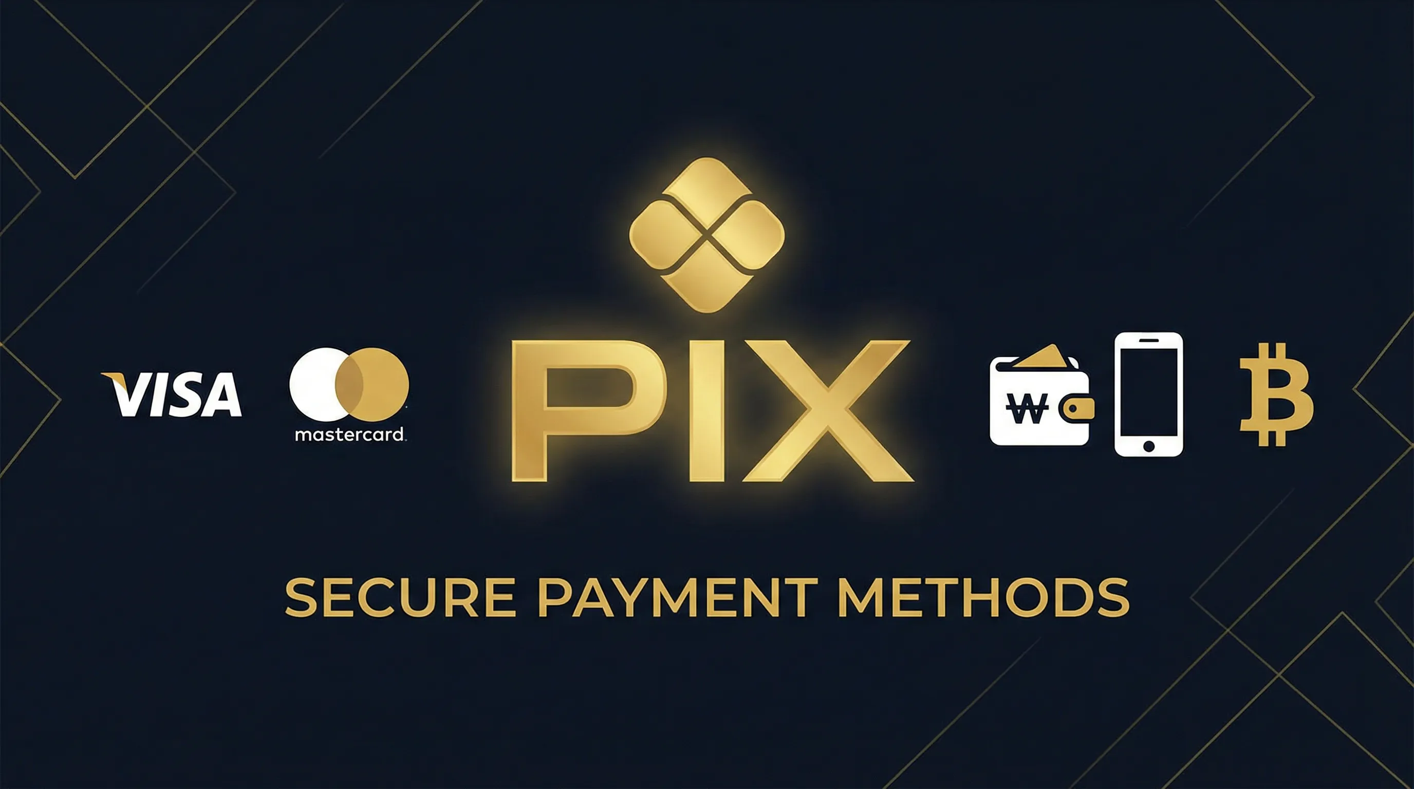 Métodos de Pagamento - PIX, Visa, Mastercard, Bitcoin no 567win